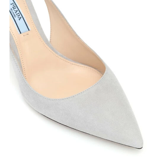 Prada Suede Slingback Pumps 7 Prada Suede Slingback Pumps - Image 5