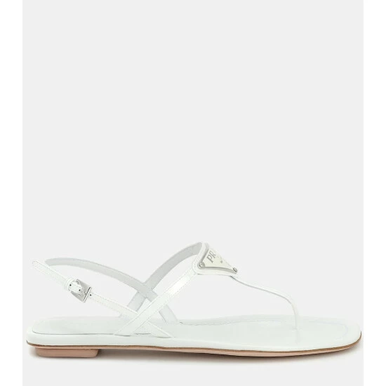 Prada Patent Leather Thong Sandals 6 Prada Patent Leather Thong Sandals - Image 4