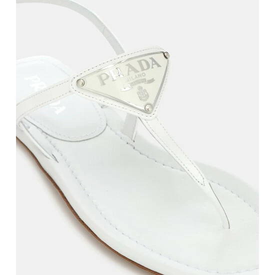 Prada Patent Leather Thong Sandals 7 Prada Patent Leather Thong Sandals - Image 5