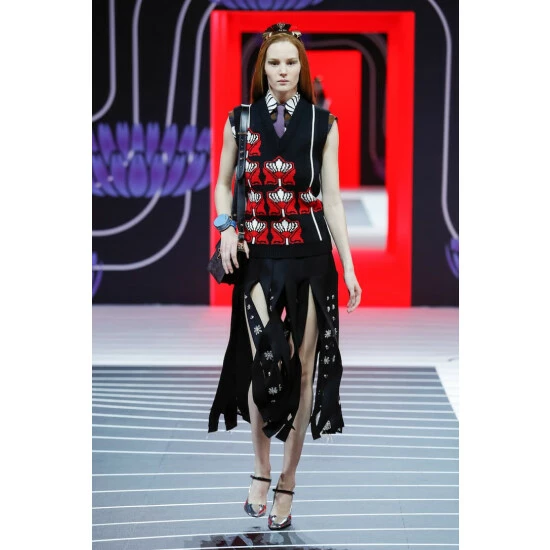 Prada Floral Intarsia Knit Sweater 7 Prada Floral Intarsia Knit Sweater - Image 5