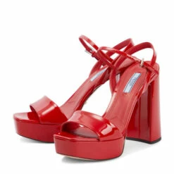 Prada Patent Leather Platform Sandals -Cheap Prada Store unnamed file 3928