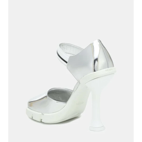 Prada Metallic Leather Pumps 4 Prada Metallic Leather Pumps - Image 2