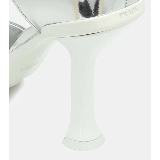 Prada Metallic Leather Pumps 7 Prada Metallic Leather Pumps - Image 5