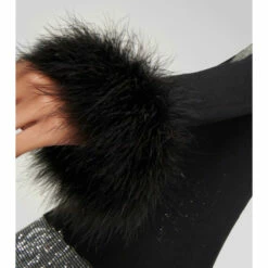 Prada Feather-trimmed Silk Cardigan -Cheap Prada Store unnamed file 398