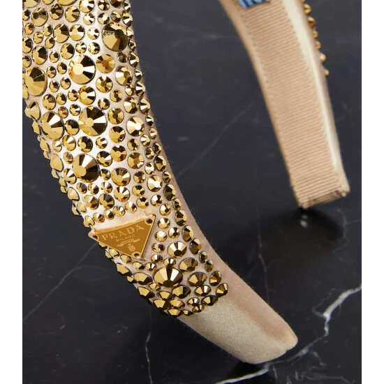 Prada Crystal-embellished Headband 4 Prada Crystal-embellished Headband - Image 2