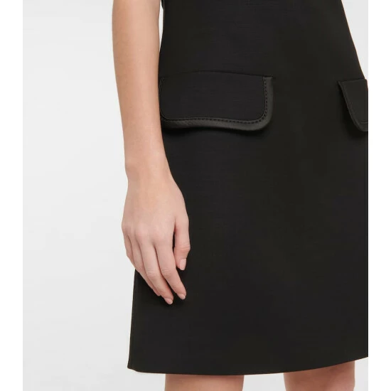 Prada Wool Minidress 7 Prada Wool Minidress - Image 5