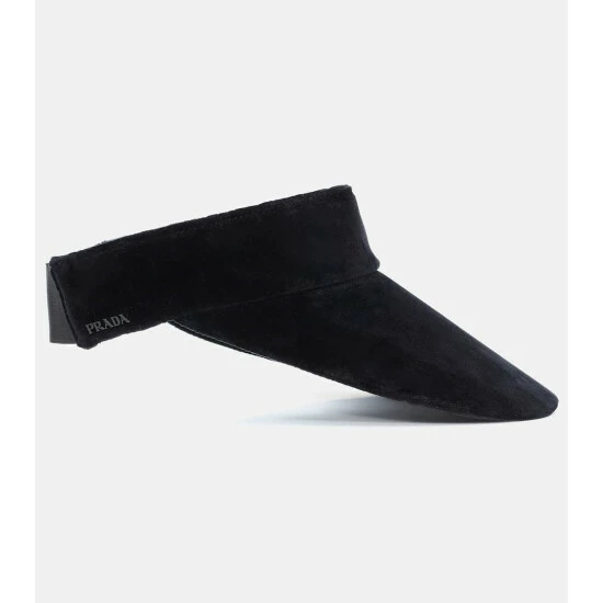 Prada Velvet Visor 5 Prada Velvet Visor - Image 3