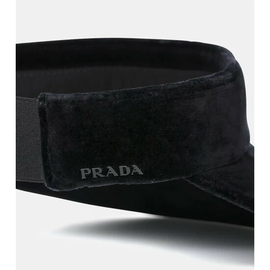 Prada Velvet Visor 6 Prada Velvet Visor - Image 4