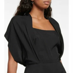 Prada Fluid Twill Midi Dress -Cheap Prada Store unnamed file 4053