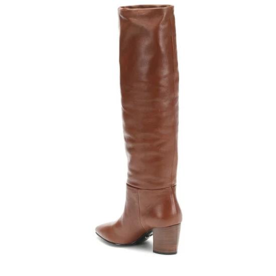 Prada Leather Knee-high Boots 4 Prada Leather Knee-high Boots - Image 2