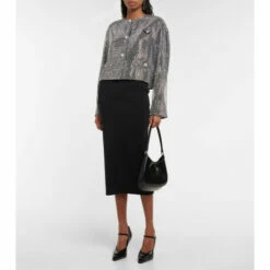 Prada High-rise Midi Skirt
