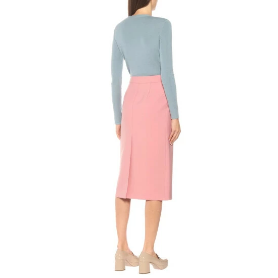 Prada Virgin Wool Pencil Skirt 4 Prada Virgin Wool Pencil Skirt - Image 2