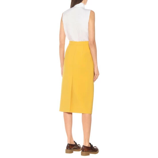 Prada Virgin Wool Pencil Skirt 4 Prada Virgin Wool Pencil Skirt - Image 2