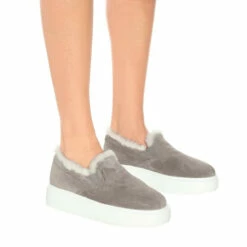 Prada Shearling-lined Slippers -Cheap Prada Store unnamed file 4088