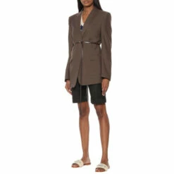 Prada Crystal-embellished Raffia Slides