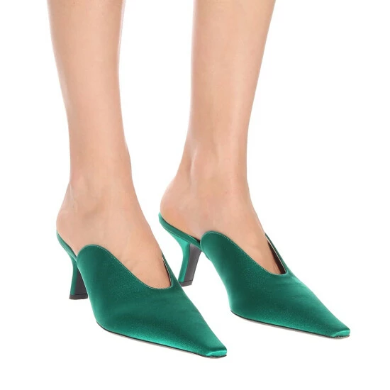 Prada Satin Mules 6 Prada Satin Mules - Image 4