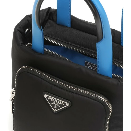 Prada Leather-trimmed Nylon Tote 4 Prada Leather-trimmed Nylon Tote - Image 2