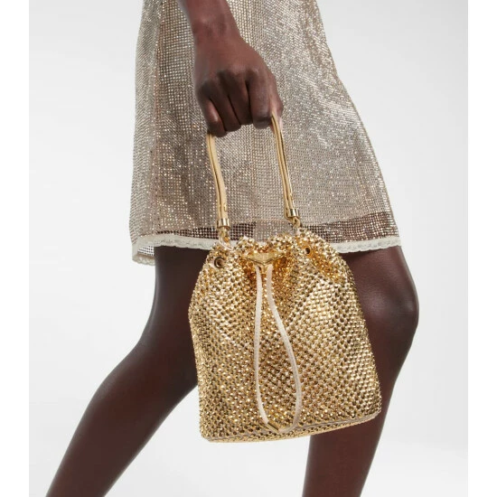 Prada Crystal-embellished Satin Shoulder Bag 3 Prada Crystal-embellished Satin Shoulder Bag