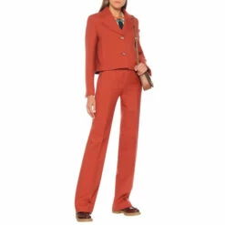 Prada Cropped Virgin Wool Jacket