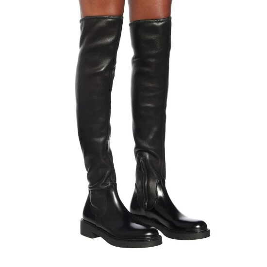 Prada Tall Leather Boots 5 Prada Tall Leather Boots - Image 3