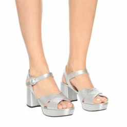 Prada Leather Platform Sandals -Cheap Prada Store unnamed file 4212