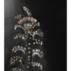 Prada Sequined Leather Wrap Midi Skirt -Cheap Prada Store unnamed file 4228