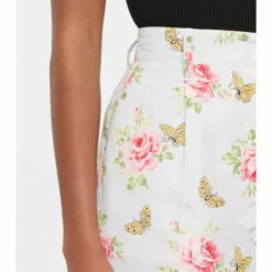 Prada Floral High-rise Silk Pants -Cheap Prada Store unnamed file 4243