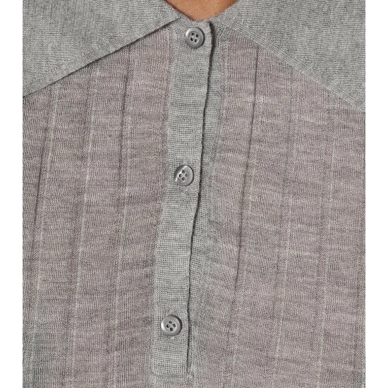 Prada Cashmere And Silk Polo Shirt 5 Prada Cashmere And Silk Polo Shirt - Image 3
