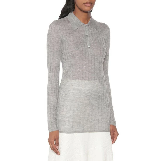 Prada Cashmere And Silk Polo Shirt 6 Prada Cashmere And Silk Polo Shirt - Image 4