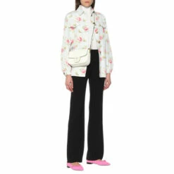 Prada Neoprene Ballet Flats