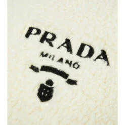 Prada Logo Wool, Silk And Cashmere Cushion -Cheap Prada Store unnamed file 429