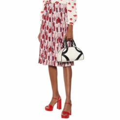 Prada Bowling Leather Tote