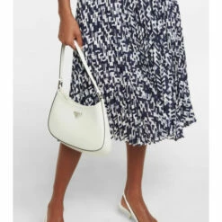 Prada Printed Pleated Midi Dress 9 Prada Printed Pleated Midi Dress -Cheap Prada Store unnamed file 4322