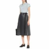 Prada Pleated Mohair-blend Wrap Skirt -Cheap Prada Store unnamed file 4327