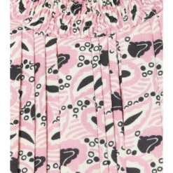 Prada Printed Crêpe And Cotton Blouse -Cheap Prada Store unnamed file 4339