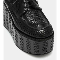Prada Woven Leather Platform Brogues -Cheap Prada Store unnamed file 4352