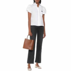 Prada Patent-leather Balllet Flats