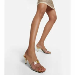 Prada Logo PVC And Leather Mules -Cheap Prada Store unnamed file 44