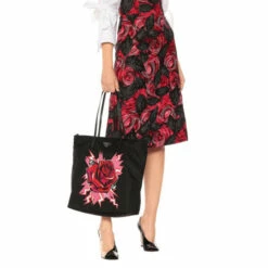 Prada Set Of Two Nylon Totes