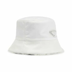 Prada Re-Nylon Shearling-trimmed Bucket Hat -Cheap Prada Store unnamed file 442