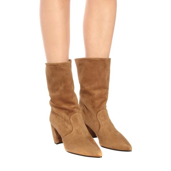 Prada Suede Ankle Boots 6 Prada Suede Ankle Boots - Image 4