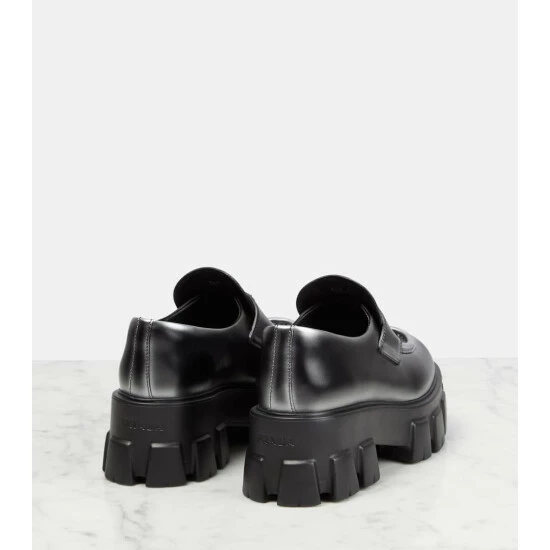 Prada Leather Loafers 4 Prada Leather Loafers - Image 2
