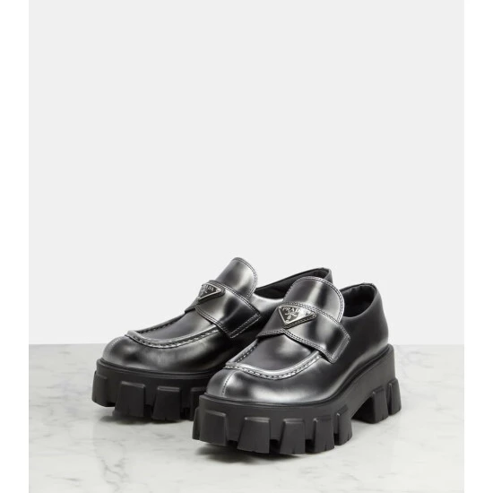 Prada Leather Loafers 6 Prada Leather Loafers - Image 4