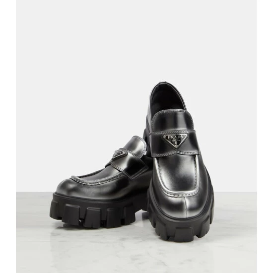 Prada Leather Loafers 7 Prada Leather Loafers - Image 5