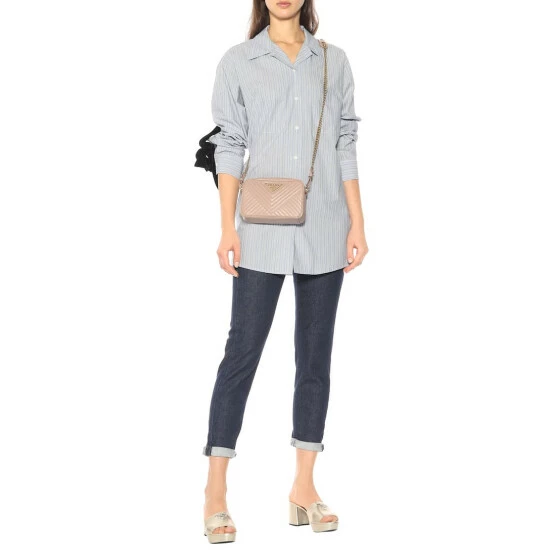 Prada Metallic Leather Plateau Mules 3 Prada Metallic Leather Plateau Mules