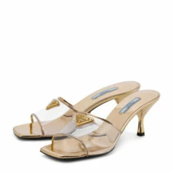 Prada Logo PVC And Leather Mules -Cheap Prada Store unnamed file 45