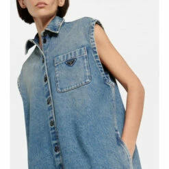 Prada Denim Shirt Dress -Cheap Prada Store unnamed file 454