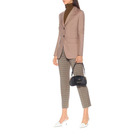 Prada Mid-rise Wool-blend Straight Pants 3 Prada Mid-rise Wool-blend Straight Pants