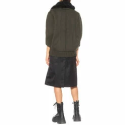 Prada Fur-trimmed Wool Jacket -Cheap Prada Store unnamed file 4586