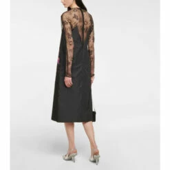 Prada Printed Lace Midi Dress -Cheap Prada Store unnamed file 4593